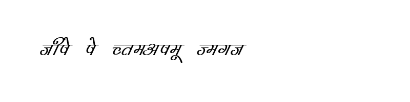 Preview of DevLys 310 Bold Italic