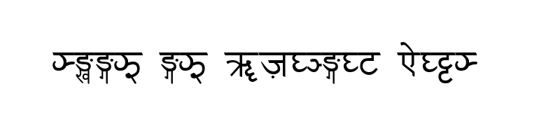 Preview of Gorkhali Devanagri Regular