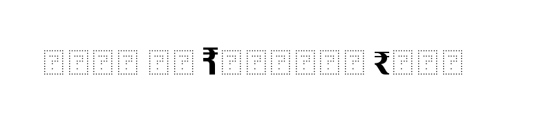 Preview of ITF Rupee Regular
